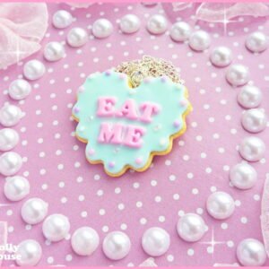 Kawaii Eat Me Cookie Necklace (1)