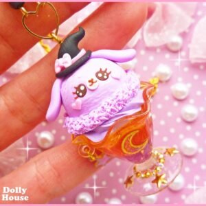 Kawaii Halloween Magical Bunny Parfait Necklace by Dolly House