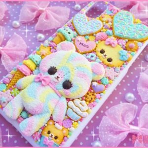Kawaii sweet decoden iPhone X\XS deco case -Favorite Sweets- by Dolly House