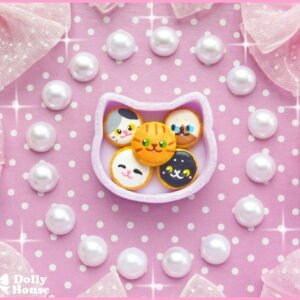 Kawaii Cat Cookies Box Ring-2 by Dolly House