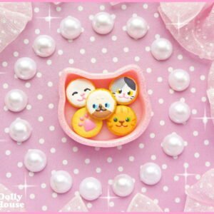 Kawaii Cat Cookies Box Ring by Dolly House