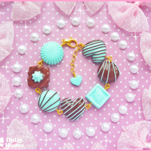 Cute Bracelet -Mint & Chocolate - by Dolly House