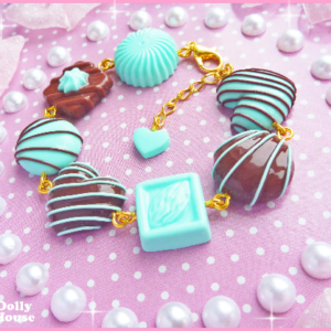 Cute Bracelet -Mint & Chocolate – 1