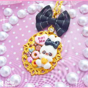Kawaii Alice in Wonderland Necklace 5