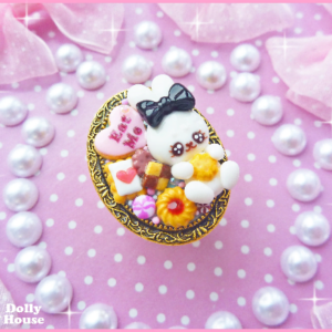 Kawaii Alice in Wonderland Ring 3