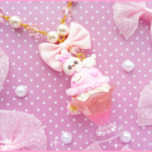 Kawaii Ice-cream Parfait Necklace 2