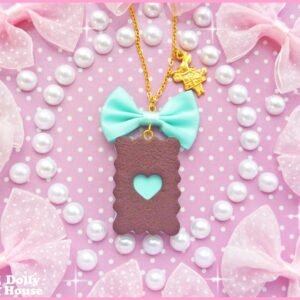 Wonder Cookie Necklace Mint1