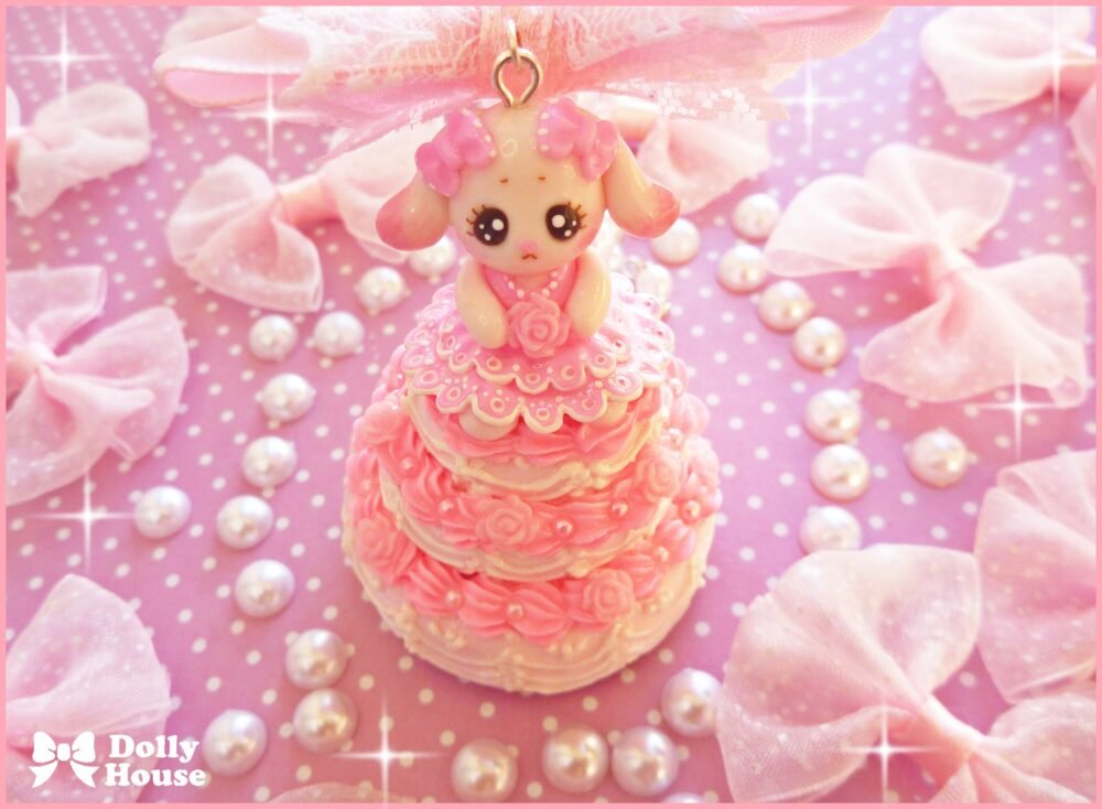 Kawaii Princess Cake Necklace by Dolly House