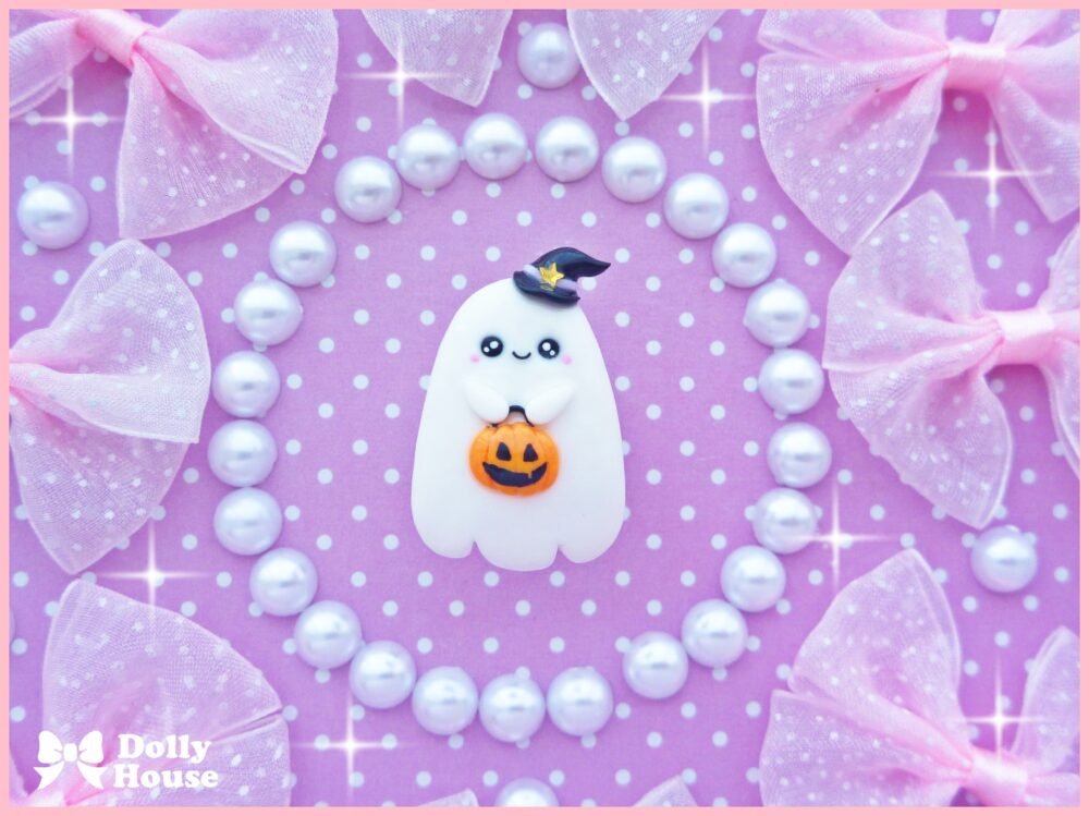 Kawaii Ghost Ring by Dolly House