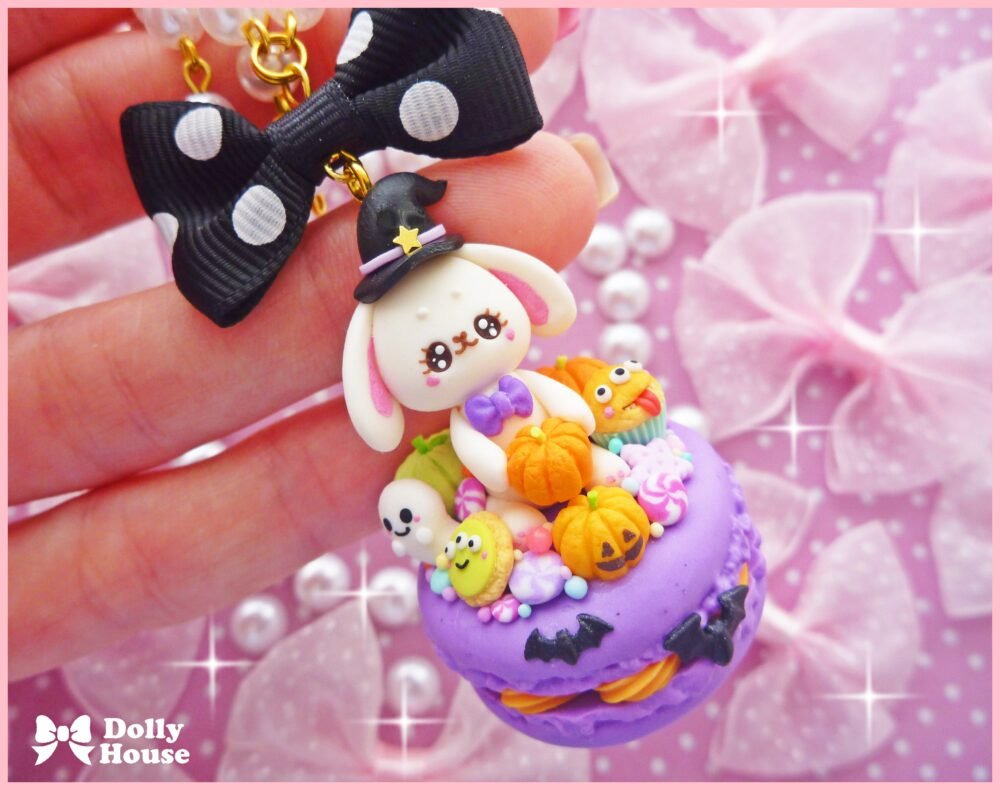 Kawaii Magical Bunny Necklace by Dolly House