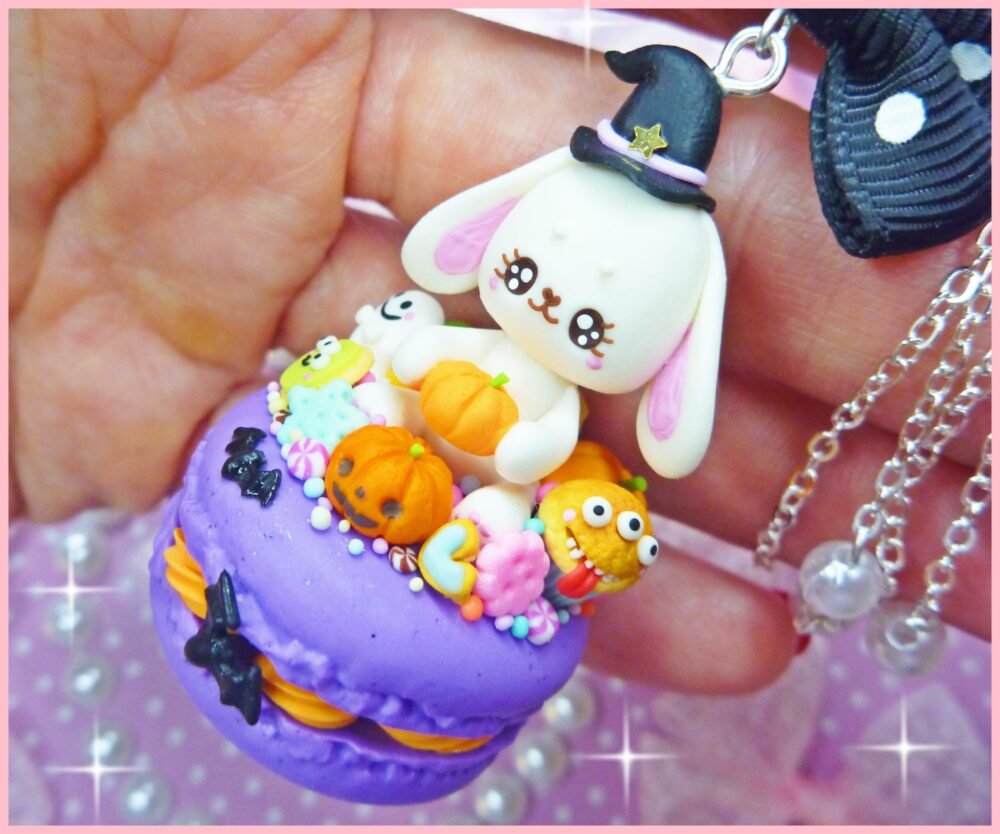 Kawaii Magical Bunny Necklace by Dolly House I