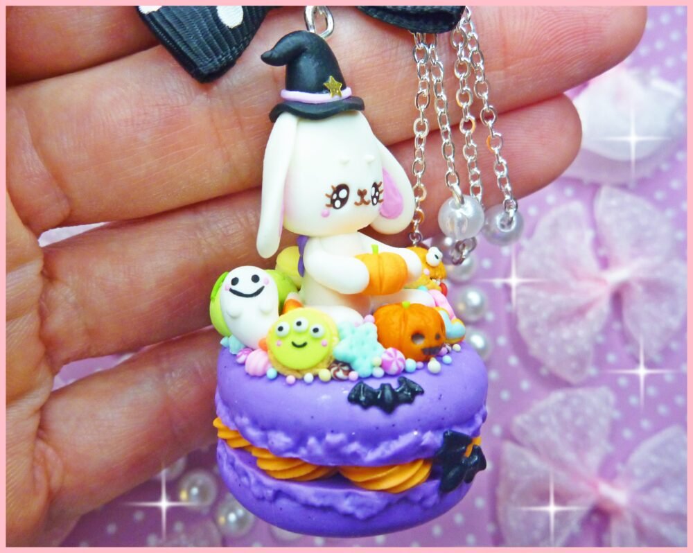 Kawaii Magical Bunny Necklace by Dolly House I