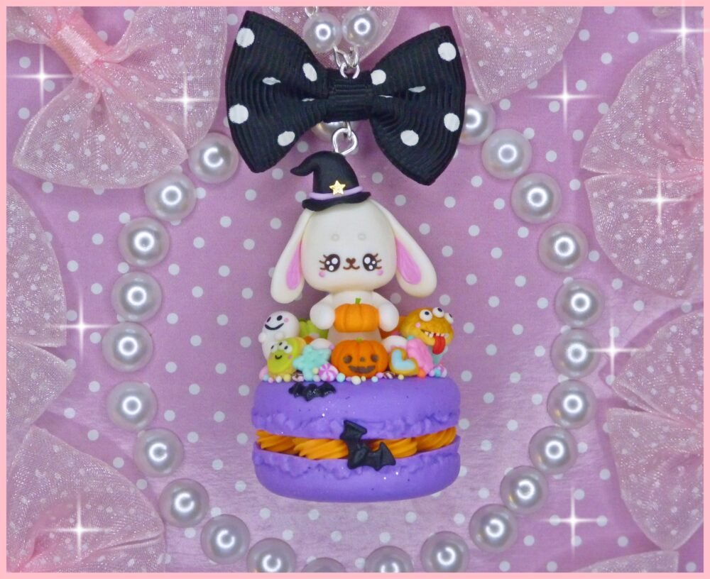 Kawaii Magical Bunny Necklace by Dolly House I
