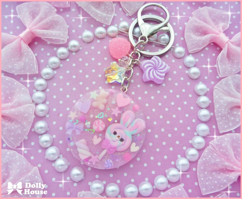 Kawaii Sweets key chain  by Dolly House I