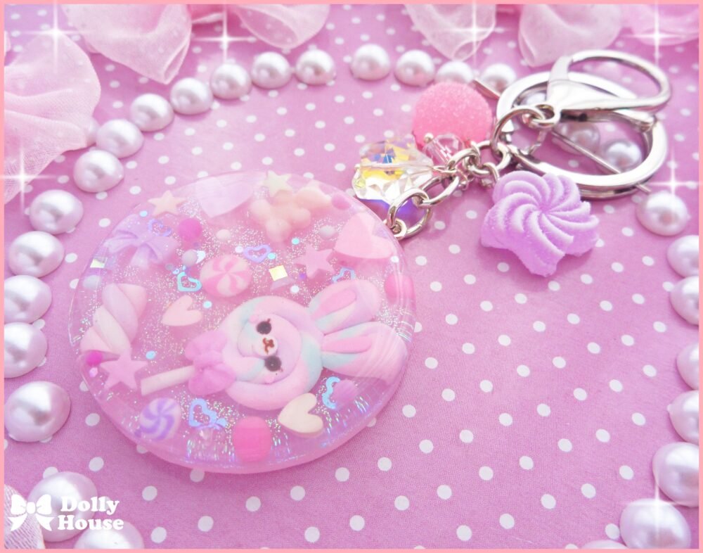 Kawaii Sweets key chain  by Dolly House I