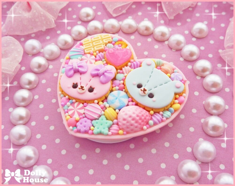 Kawaii Bears phone grip  stand  cell phone holder by Dolly House