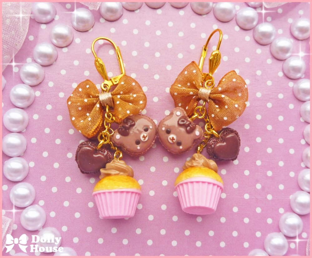 Kawaii Sweets  Earrings by Dolly House