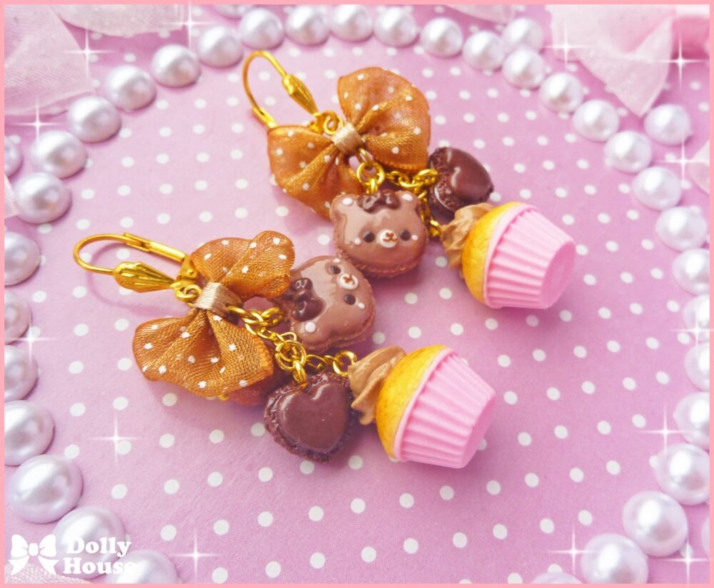 Kawaii Sweets  Earrings by Dolly House