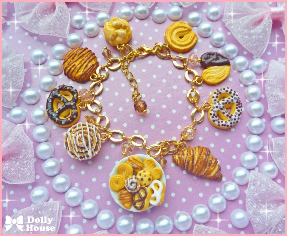 Kawaii Pastry  Bracelet by Dolly House