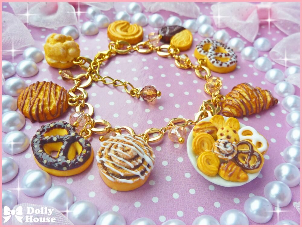 Kawaii Pastry  Bracelet by Dolly House
