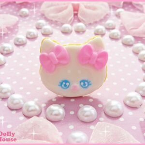 Kawaii Biscuit Kitty Ring by Dolly House