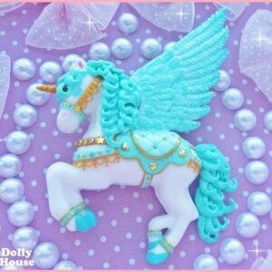 Kawaii Alicorn Brooch by Dolly House 3