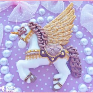 Kawaii Alicorn Brooch by Dolly House 5