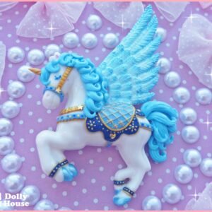 Kawaii Alicorn Brooch by Dolly House 8