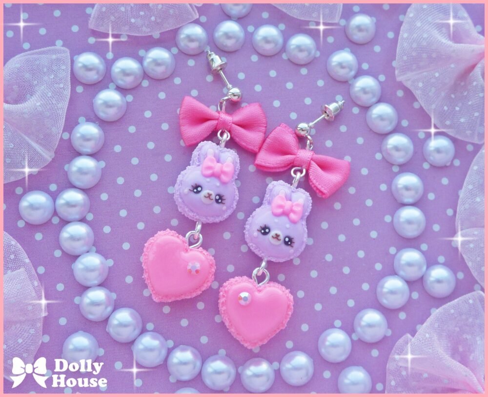 Kawaii Macarons  Earrings by Dolly House