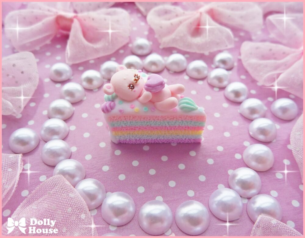 Kawaii Charm with a lobster clasp lock by Dolly House 4