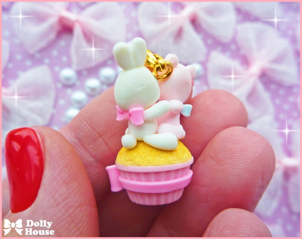 Kawaii Charm with a lobster clasp lock by Dolly House 6