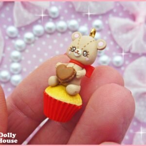 Kawaii Charm with a lobster clasp lock by Dolly House