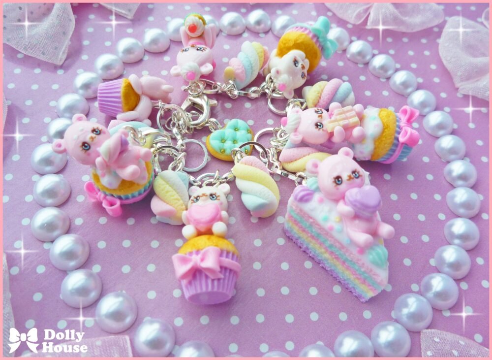 Kawaii Sweet  Bears  Bracelet by Dolly House