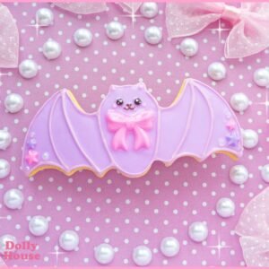 Kawaii Cookie Bat Barrette by Dolly House