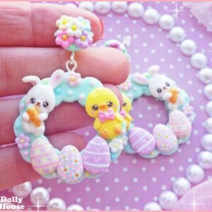 Kawaii Easter Earrings by Dolly House I