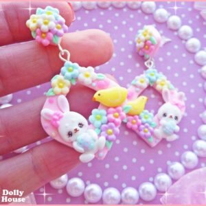Kawaii Easter Earrings by Dolly House