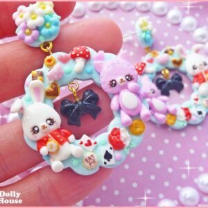 Kawaii Wonderland Earrings by Dolly House