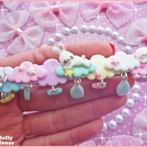Kawaii Dream Bunny Barrette by Dolly House 1