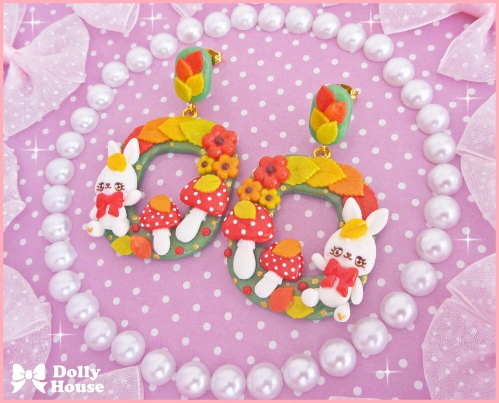 Kawaii Fall Earrings by Dolly House