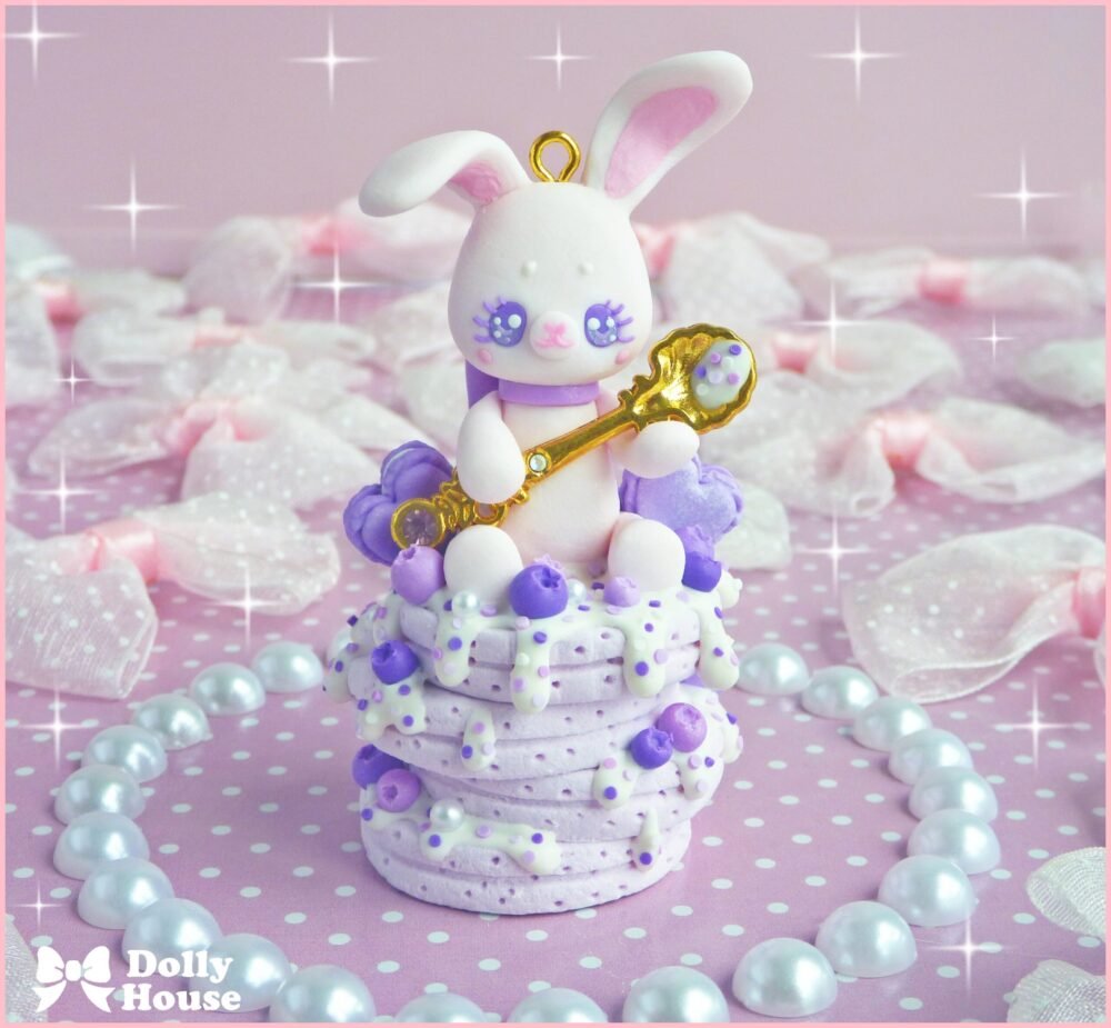 Kawaii Pancakes Necklace by Dolly House I