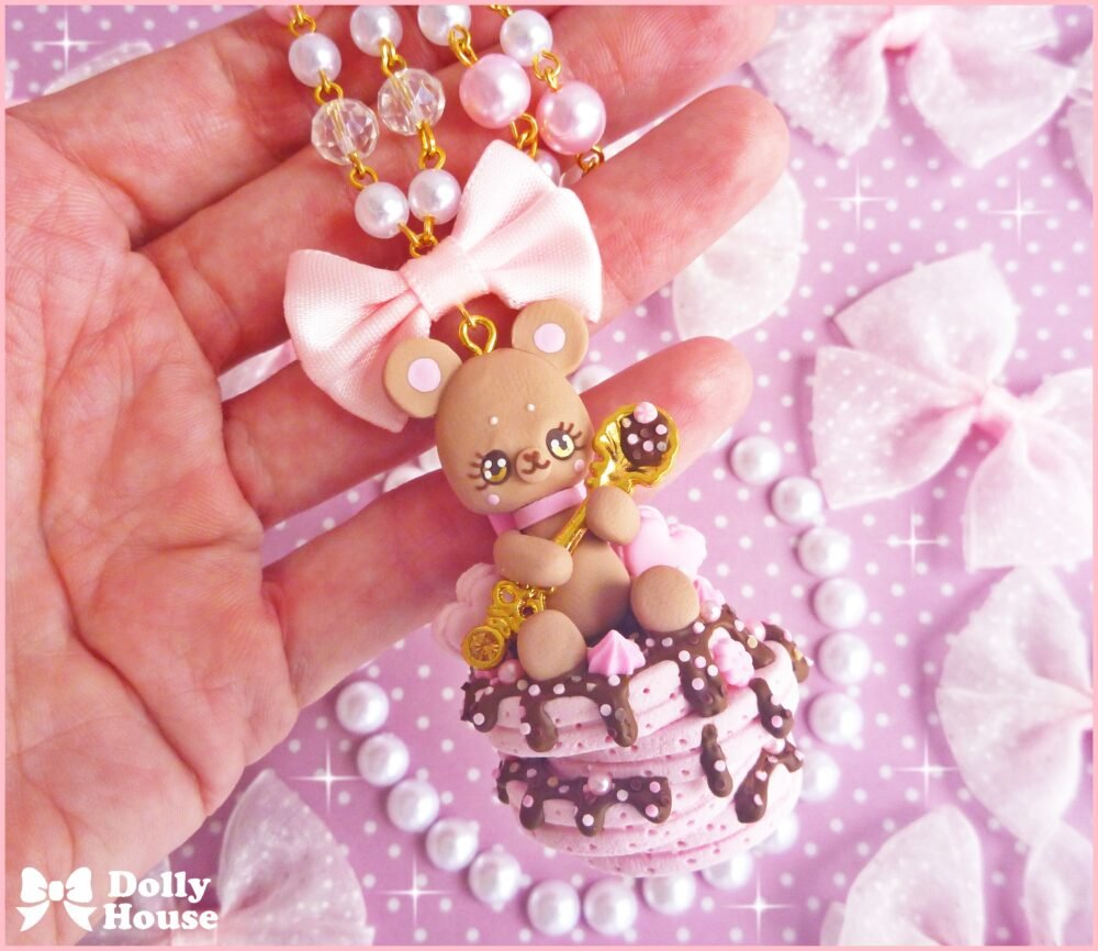 Kawaii Pancakes Necklace by Dolly House IIIII