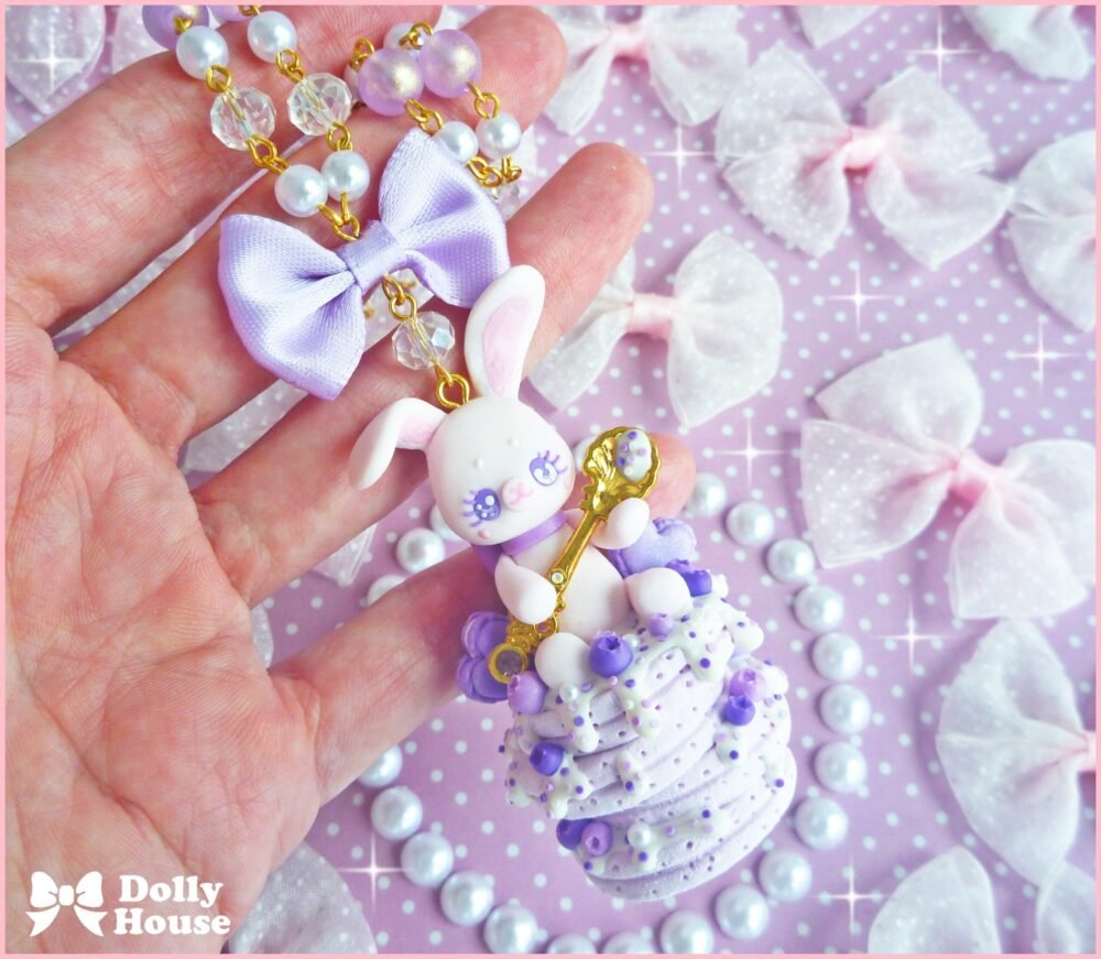 Kawaii Pancakes Necklace by Dolly House I