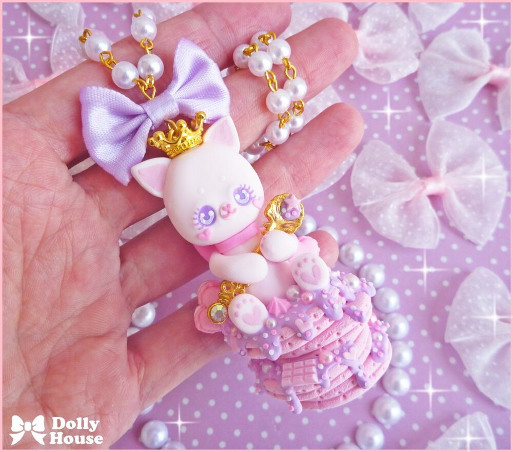 Kawaii Pastel Pancakes Necklace by Dolly House IIII
