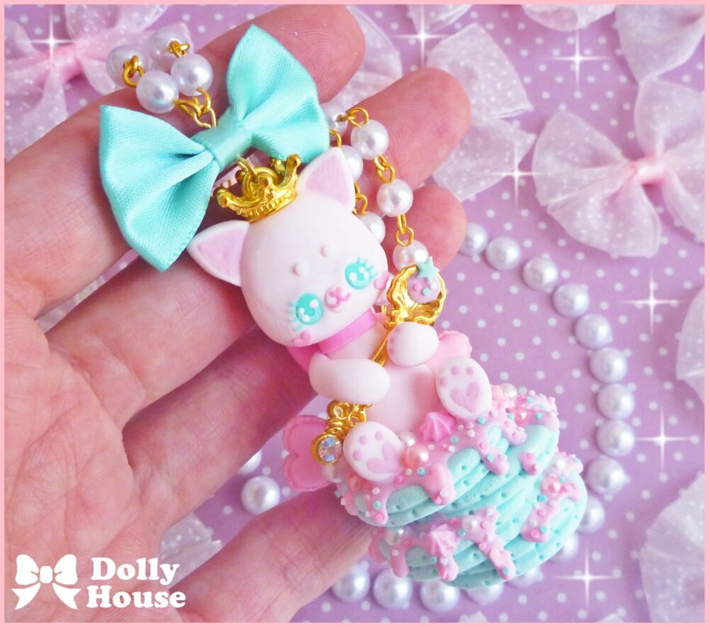 Kawaii Pastel Pancakes Necklace by Dolly House III