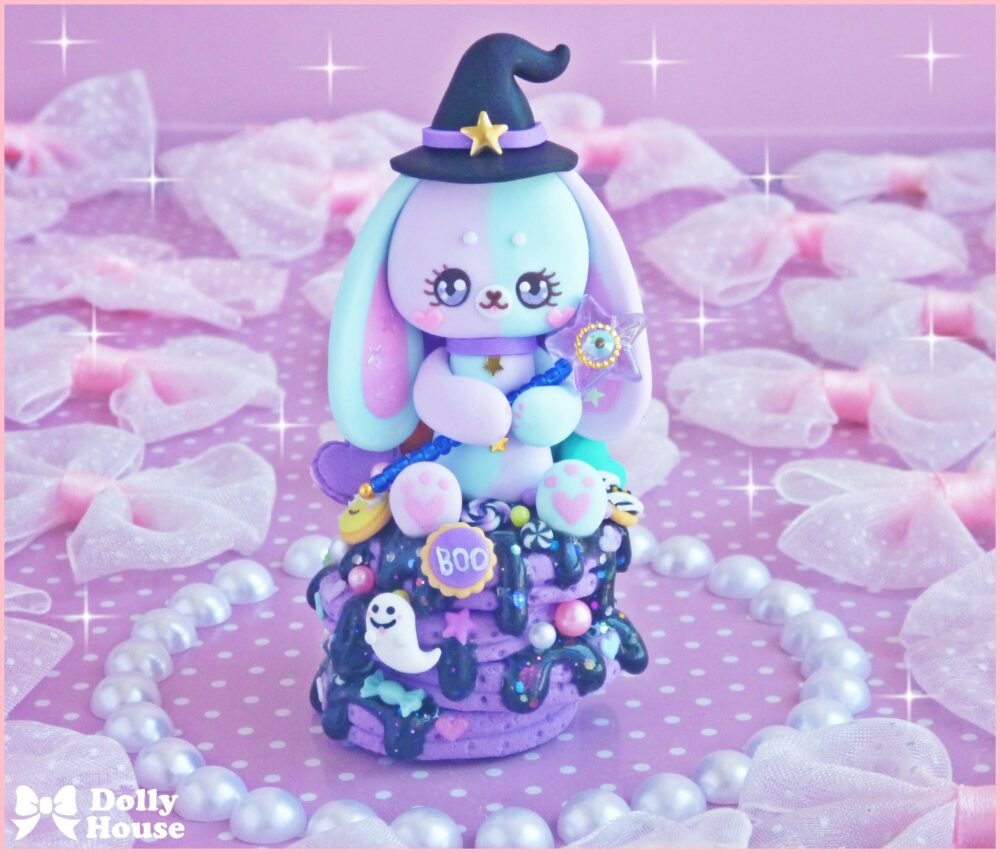 Kawaii Halloween Pancakes Necklace by Dolly House