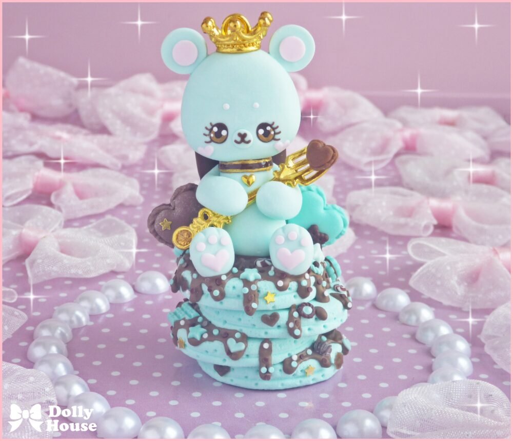Kawaii ChocoMint Pancakes Necklace by Dolly House