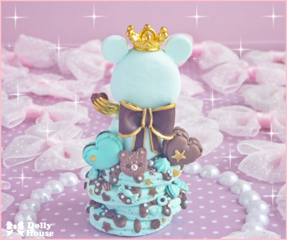 Kawaii ChocoMint Pancakes Necklace by Dolly House