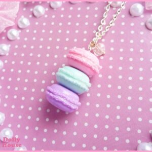 Kawaii Macarons Necklace by Dolly House