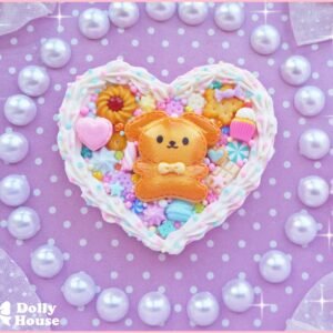Kawaii Gingerbread Bunny phone grip  stand  cell phone holder by Dolly House