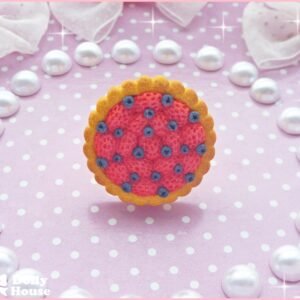 Kawaii Sweet Berry Pie Ring by Dolly House